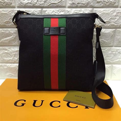 gucci sling messenger bag|gucci sling bag price.